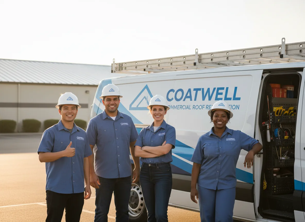 Commercial roof coating company in Whitesboro, OK
